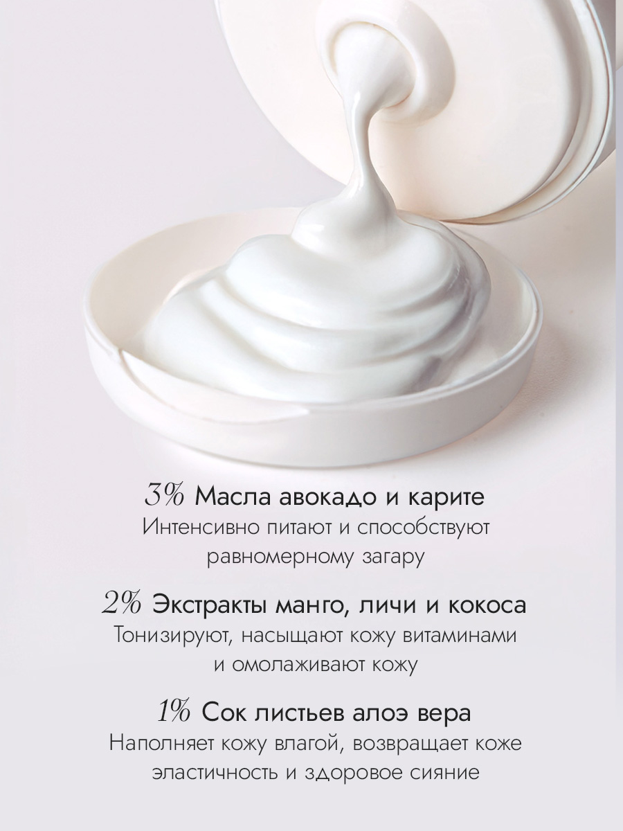 SPF 15 Солнцезащитный крем для лица и тела