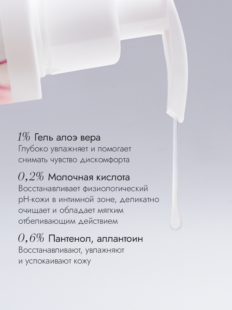 Крем-гель для интимной гигиены 