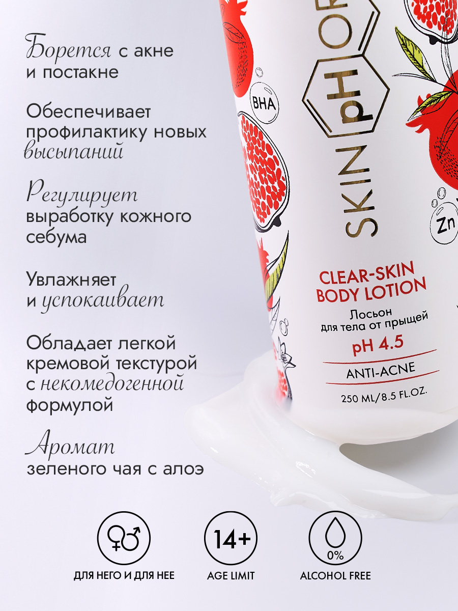 Лосьон для тела от прыщей 