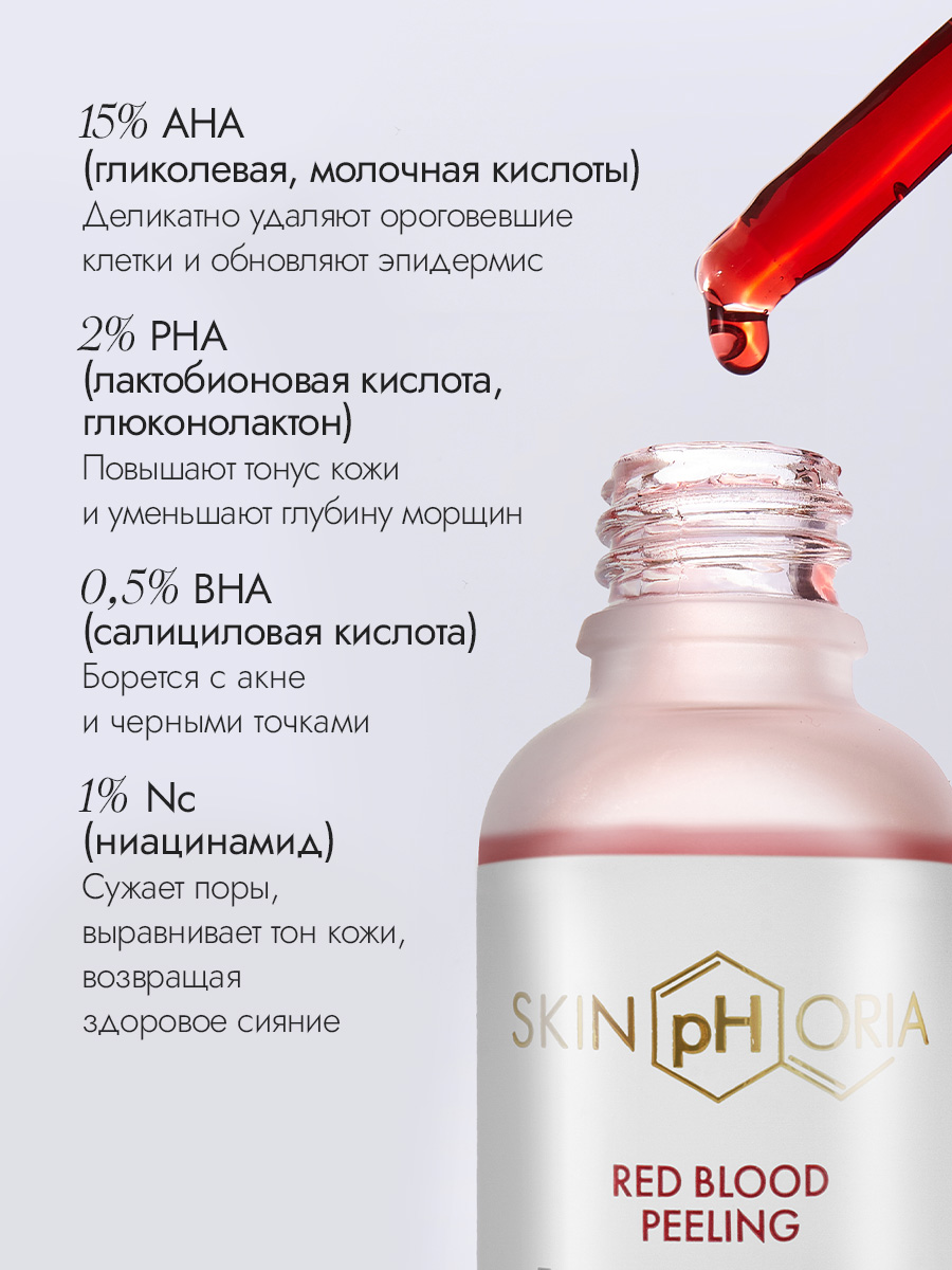 Пилинг для лица c кислотами