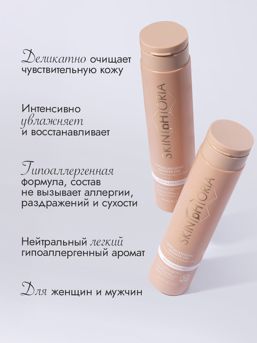 Гипоаллергенный гель для душа