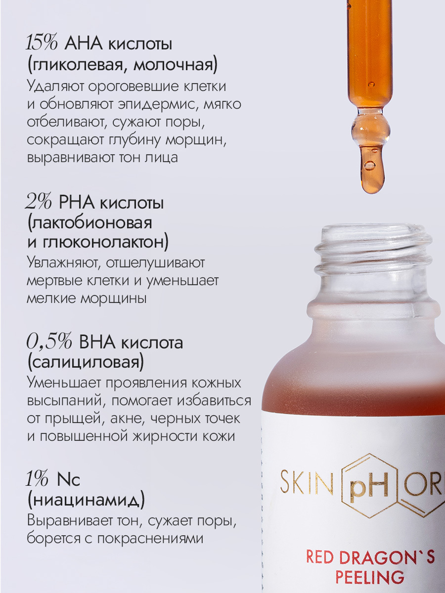 Пилинг для лица с кислотами 